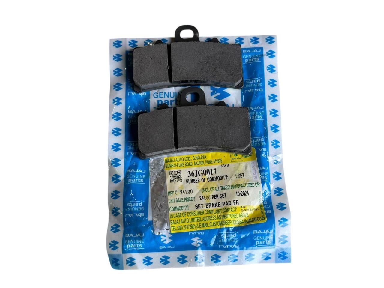 BAJAJ DOMİNAR 250 ÖN FREN BALATA ORJİNAL