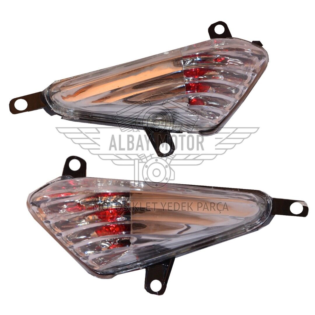 HONDA CBF 150 ÖN SİNYAL TAKIM BEYAZ CAMLI