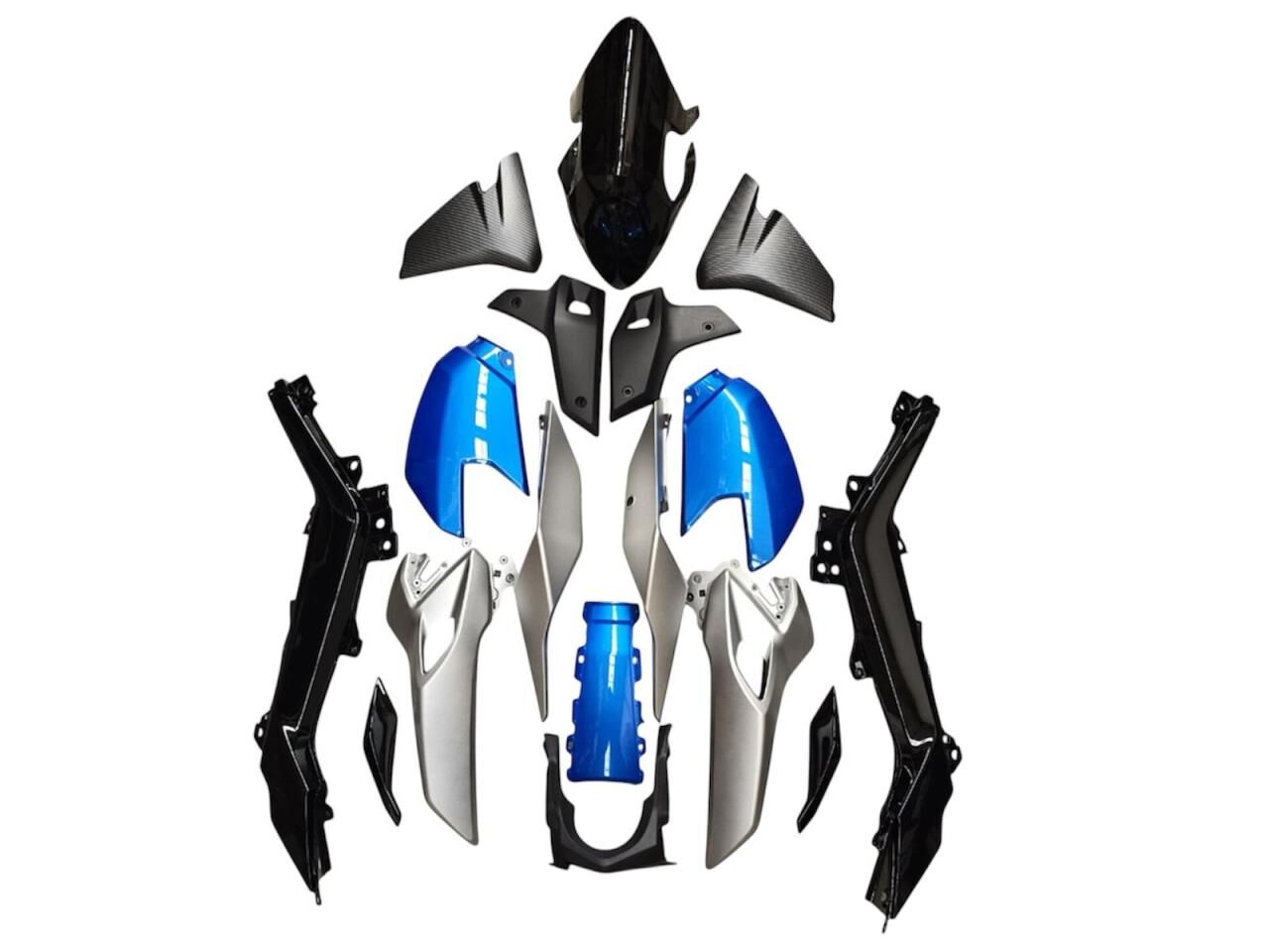 CF MOTO NK 250 KAPORTA SET MAVİ