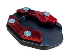 HONDA PCX 125 YAN SEHPA GENİŞLETME DEKOR UCU KIRMIZI 2021-2024