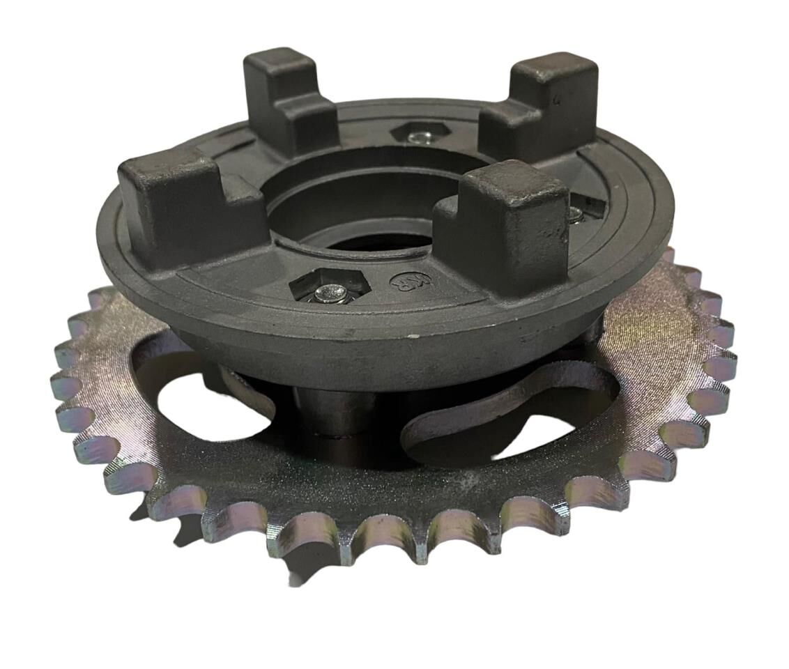 YAMAHA CRYPTON ARKA DİŞLİ FLANŞI VE DİŞLİ KOMPLE SET