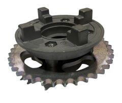 YAMAHA CRYPTON ARKA DİŞLİ FLANŞI VE DİŞLİ KOMPLE SET