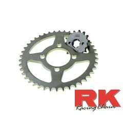 HONDA CBR 125 ÖN ARKA DİŞLİ SETİ RK  2005-2011 MODEL ARASI