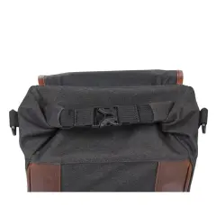 SHAD CAFE RACER KAHVERENGİ RETRO YAN ÇANTA SADDLE BAG