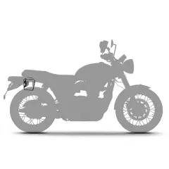 SHAD CAFE RACER KAHVERENGİ RETRO YAN ÇANTA SADDLE BAG
