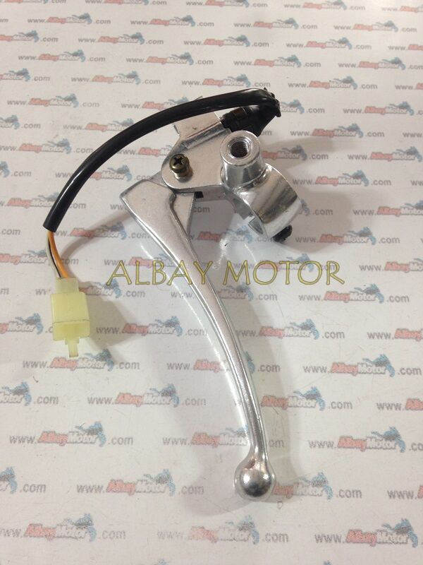 SUZUKİ AN 125 SOL FREN LEVYESİ KOMPLE KÜTÜKLÜ