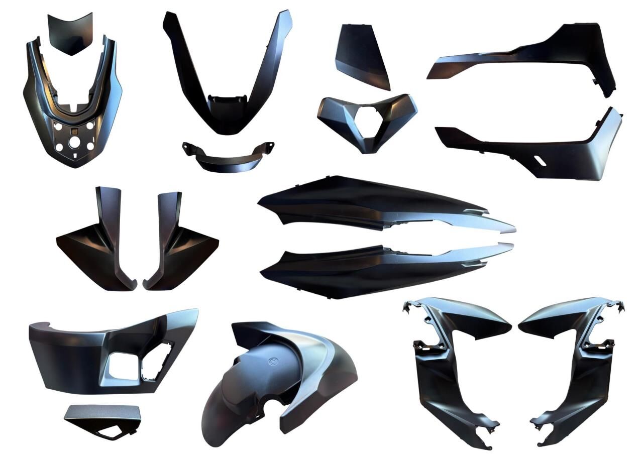 HONDA PCX 125 KAPORTA GRENAJ SET MAT SİYAH 2025