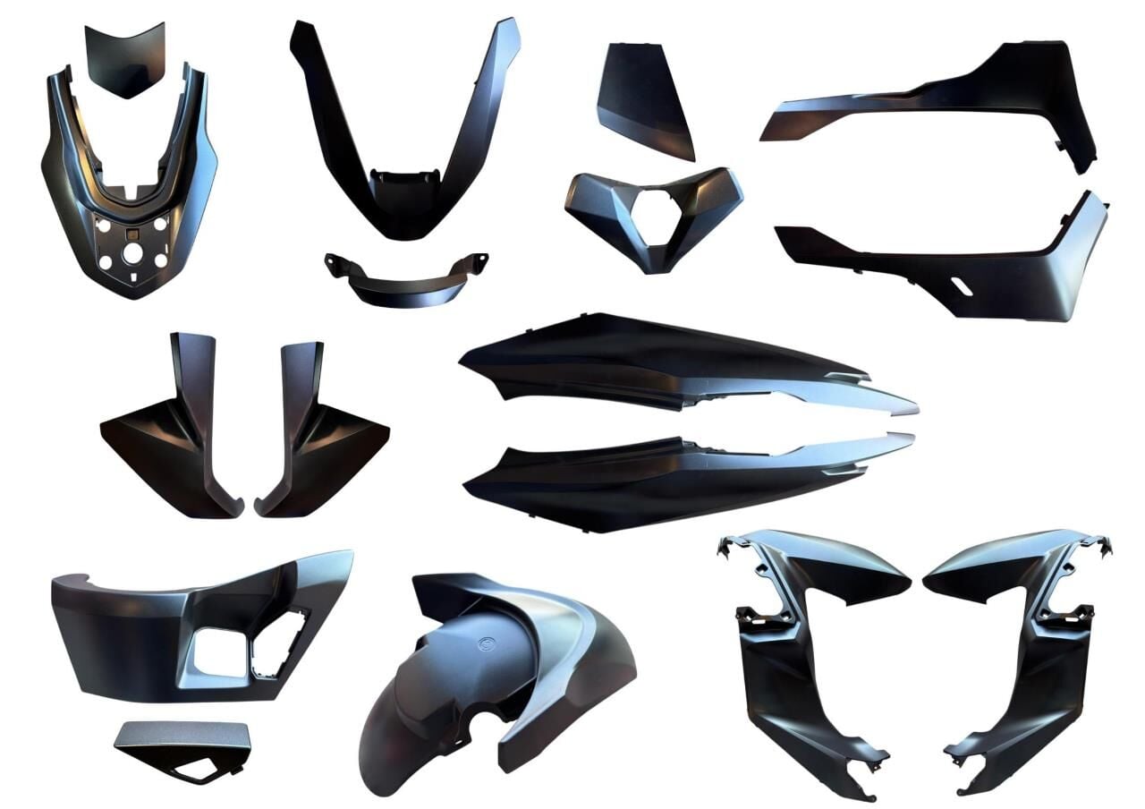 HONDA PCX 125 KAPORTA GRENAJ SET MAT SİYAH 2025