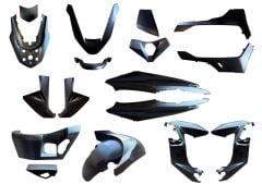 HONDA PCX 125 KAPORTA GRENAJ SET MAT SİYAH 2025