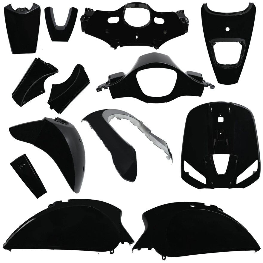 50-80cc SCOOTER MONDİAL WİNG 50 KAPORTA SETİ SİYAH