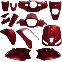 50-80cc SCOOTER MONDİAL WİNG 50 KAPORTA SETİ KIRMIZI