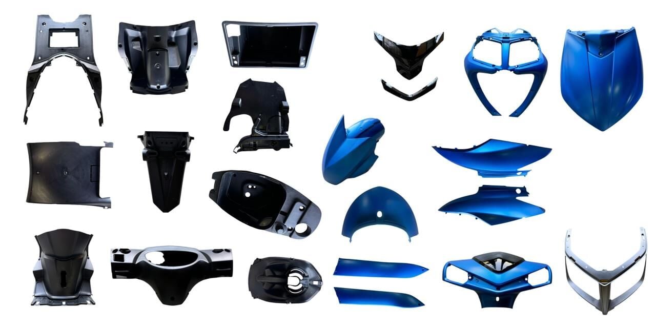 RKS BLAZER 50cc SCOOTER KAPORTA SETİ MAVİ