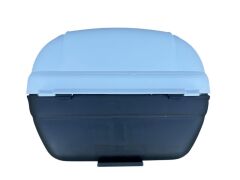WOGEN 33 LİTRE ARKA ÇANTA TOPCASE BEYAZ KARBON