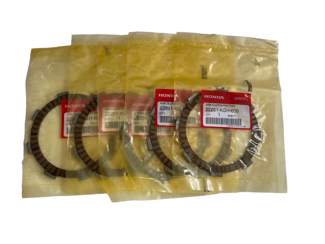 HONDA CBR 125 DEBRİYAJ BALATASI takım ORJİNAL 2010 VE ÜSTÜ İÇİN