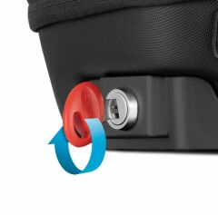 SHAD E03C ÇİFT KİLİT SİSTEMLİ EXPANDABLE GENİŞLEYEBİLİR DEPO ÜSTÜ ÇANTA 3-4 Litre