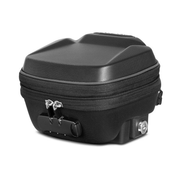 SHAD E03C ÇİFT KİLİT SİSTEMLİ EXPANDABLE GENİŞLEYEBİLİR DEPO ÜSTÜ ÇANTA 3-4 Litre