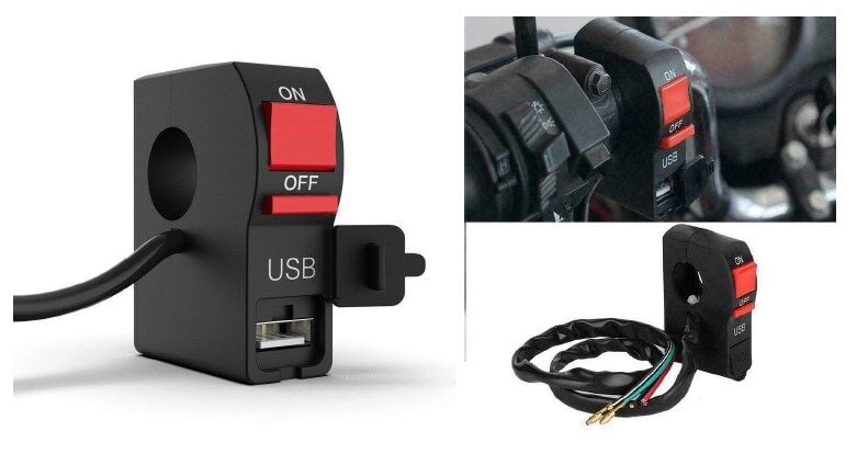 Usb Çıkışlı Aç-Kapa Butonu Sis Farı Düğmesi