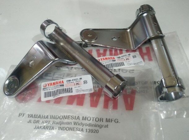 YAMAHA RX 135 KİNG ÖN FAR BRAKETİ TAKIM ORJİNAL