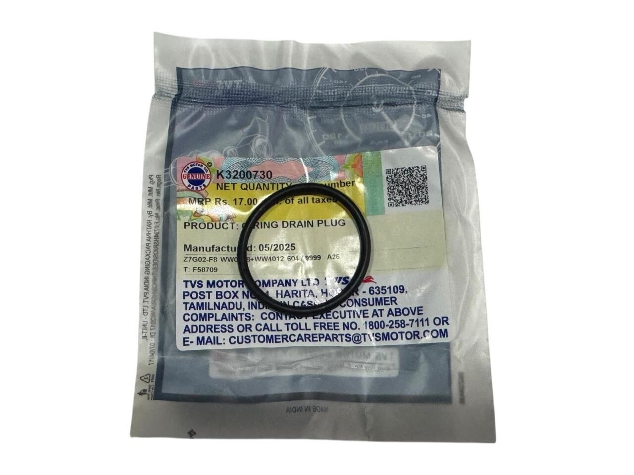 TVS JUPİTER 125 YAĞ TAPA ORİNG ORJİNAL