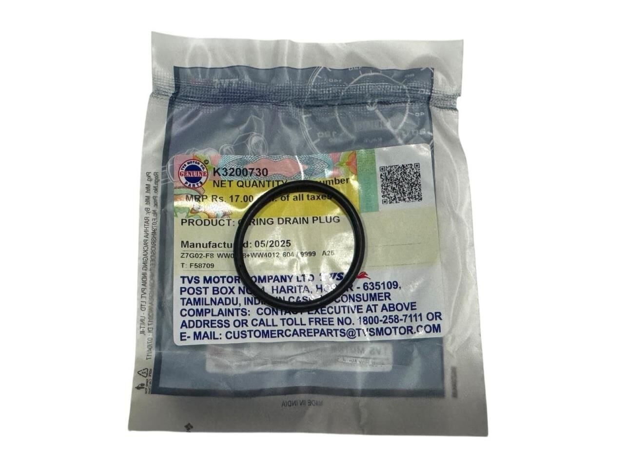 TVS JUPİTER 125 YAĞ TAPA ORİNG ORJİNAL