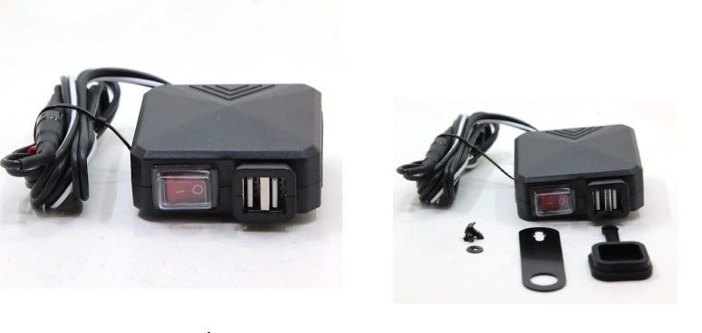 Motosiklet Usb Şaj Aleti Su Geçirmez