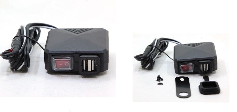 Motosiklet Usb Şaj Aleti Su Geçirmez