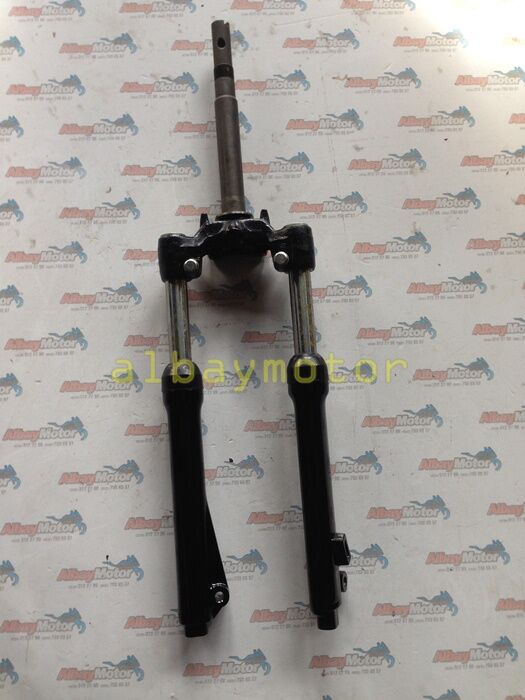 YAMAHA CRYPTON BORDO ÖN AMORTİSÖR+ALT MESNET KOMPLE ORJİNAL KAMPANALI 2004