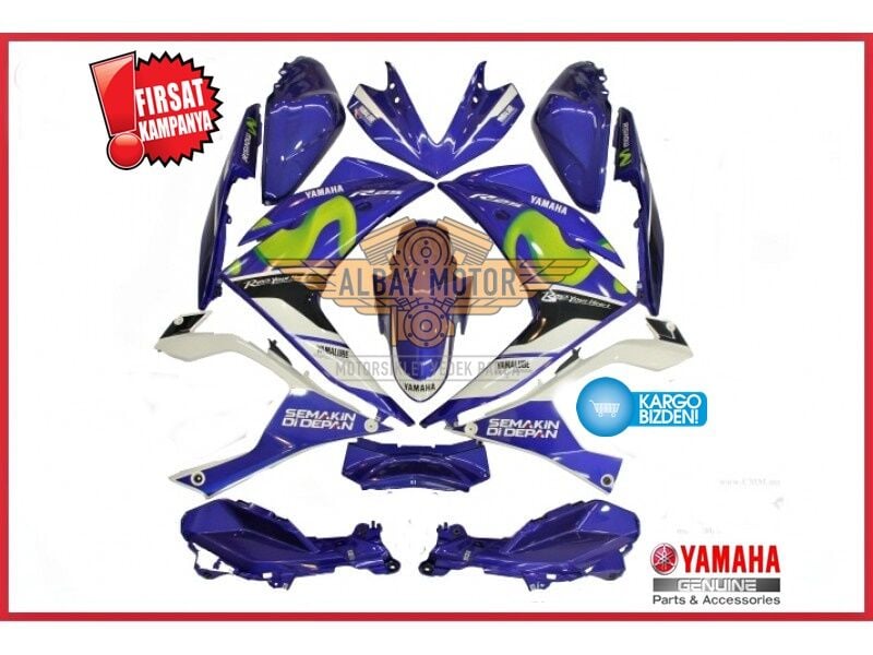 YAMAHA YZF R25 MOVİSTAR KAPORTA SETİ ORJİNAL