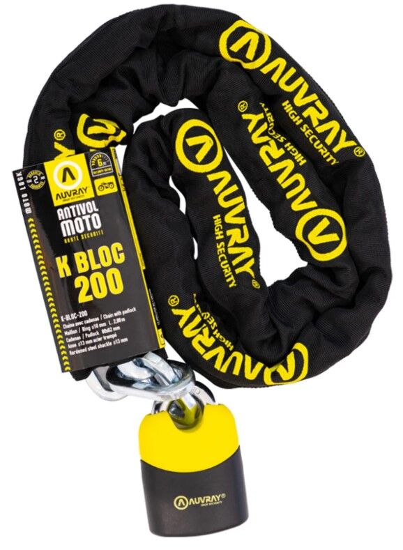 AUVRAY K-BLOC ZİNCİR KİLİT 200cm