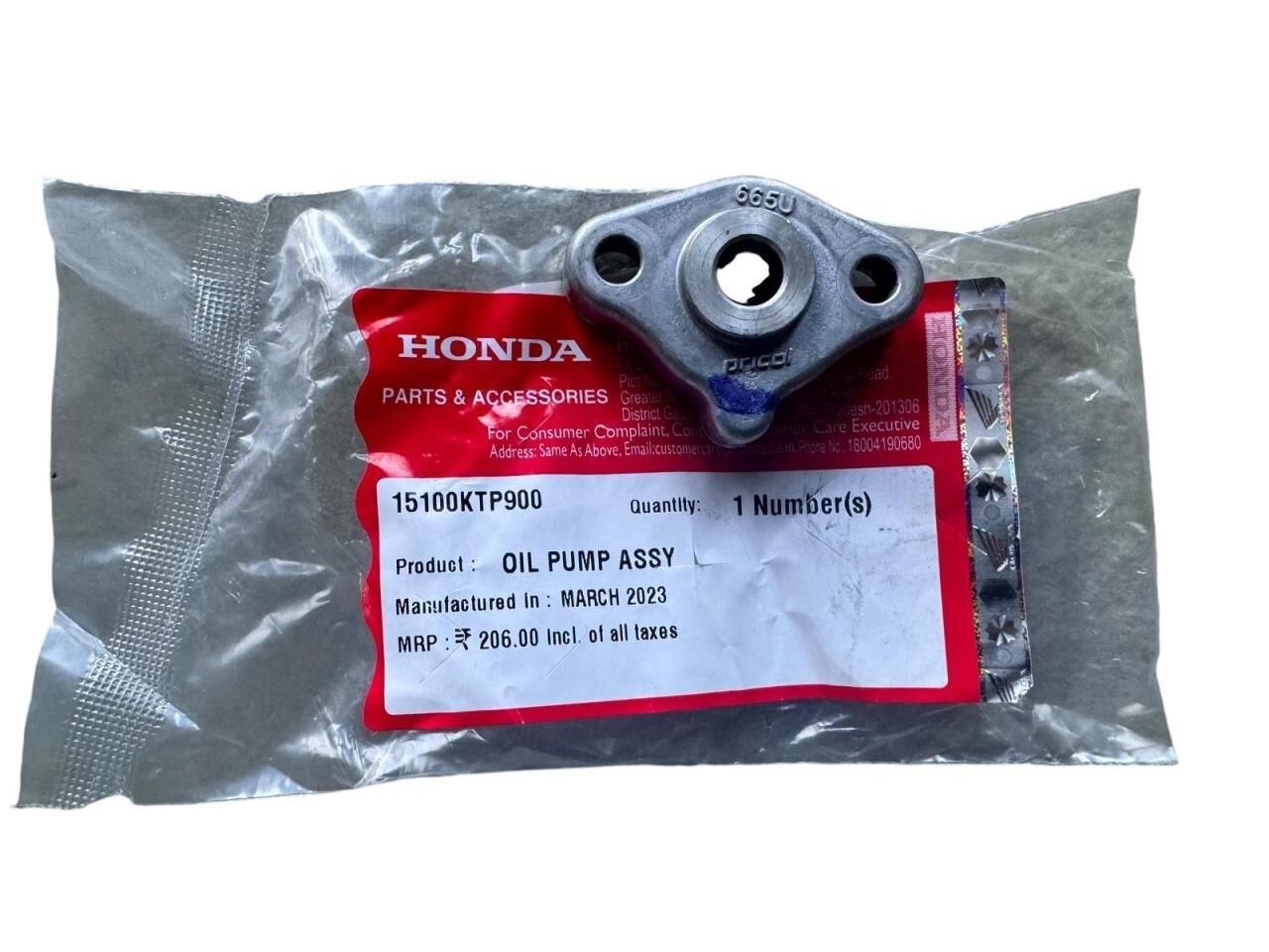 HONDA ACTİVA YAĞ POMPASI ORJİNAL