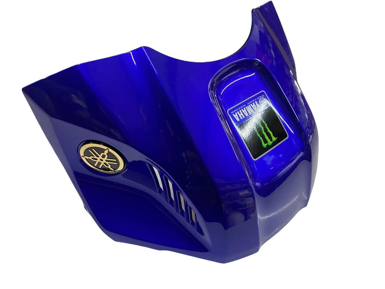 YAMAHA YZF R25 DEPO ÜST KAPAK MAVİ MONSTER EDİTİON ORJİNAL 2020