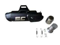 SC PROJECT EGSOZ SİYAH KARBON KAPAK SUSTURUCULU BJ-357