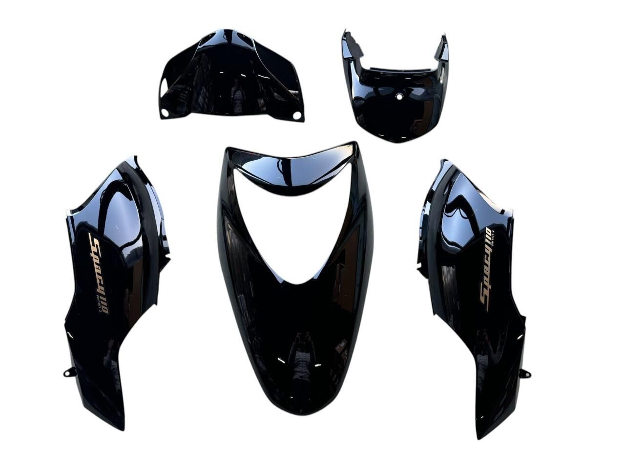 HONDA SPACY 110 KAPORTA SET 5 PARÇA BOYALI AKSAM SİYAH