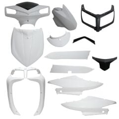 KUBA RKS NEWLİGHT 125 KAPORTA SET BEYAZ İTHAL
