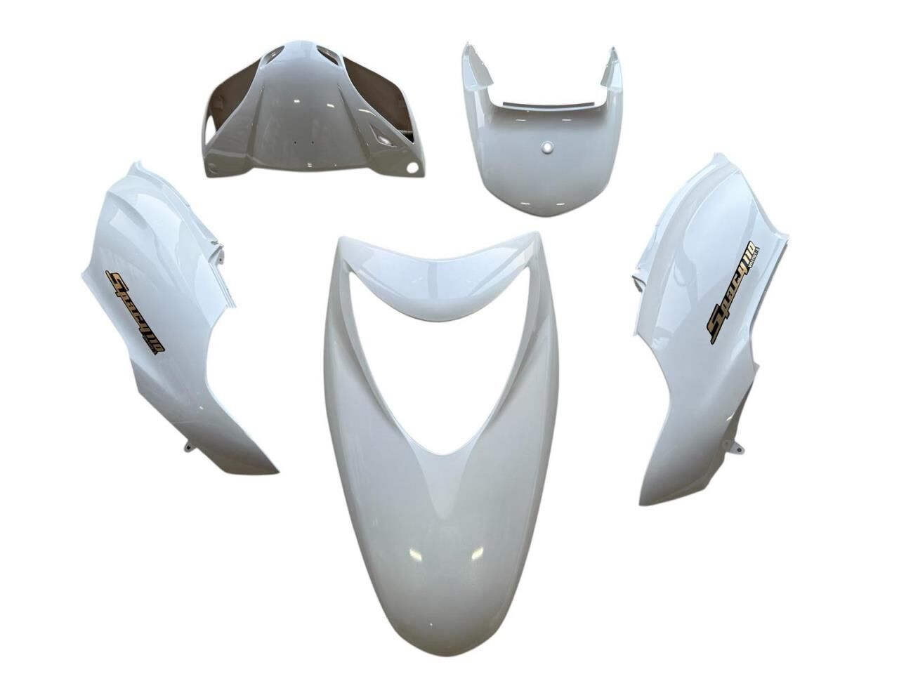 HONDA SPACY 110 KAPORTA SET 5 PARÇA BOYALI AKSAM BEYAZ