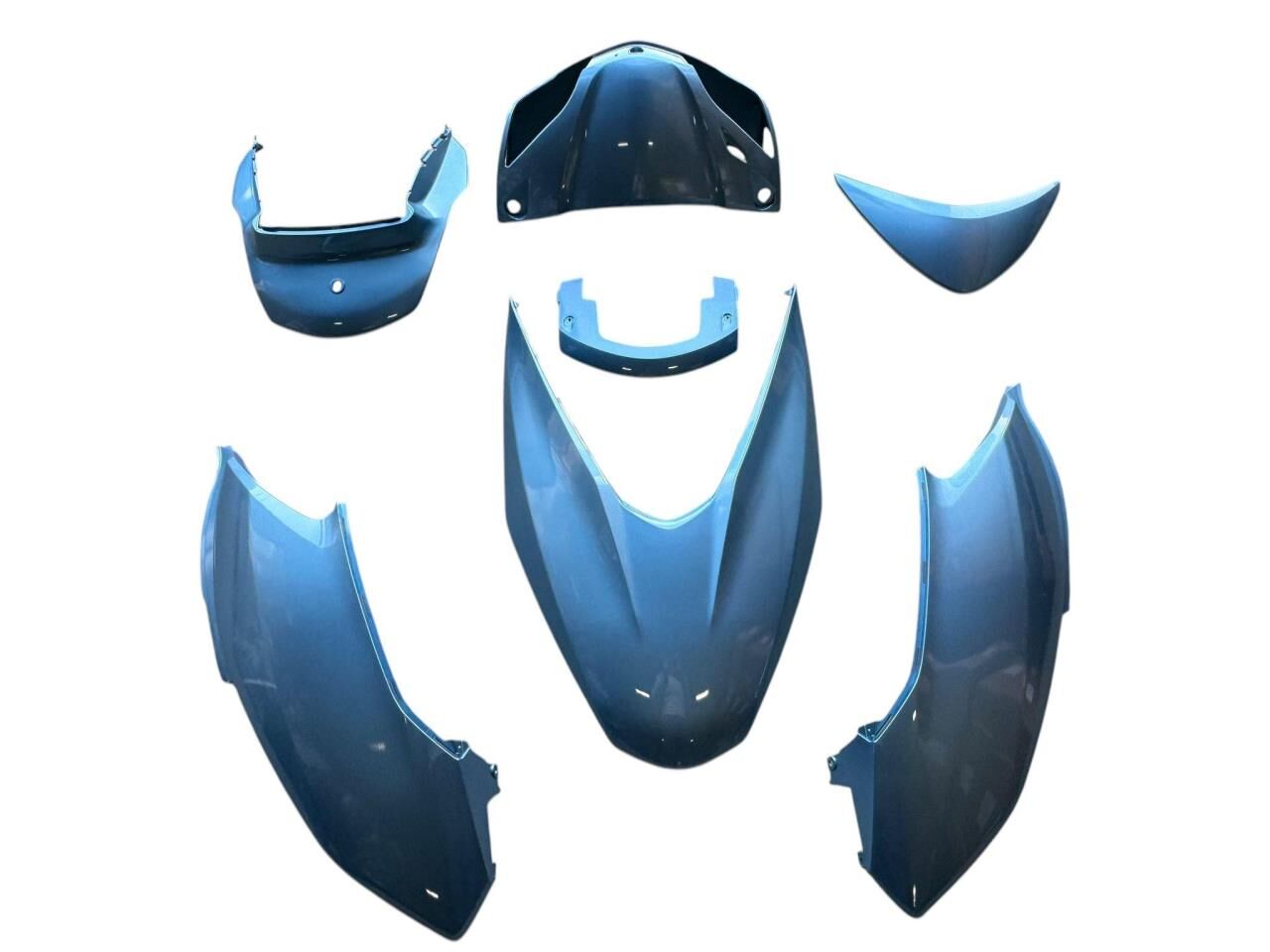 HONDA SPACY ALPHA 110 KAPORTA SET 7 PARÇA BOYALI AKSAM MAVİ