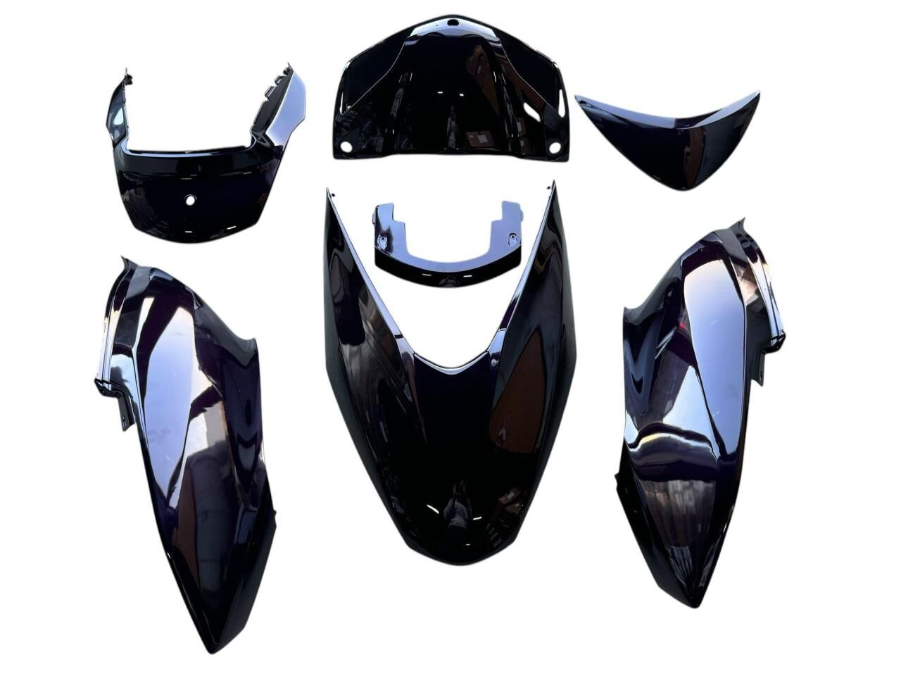 HONDA SPACY ALPHA 110 KAPORTA SET 7 PARÇA BOYALI AKSAM MOR