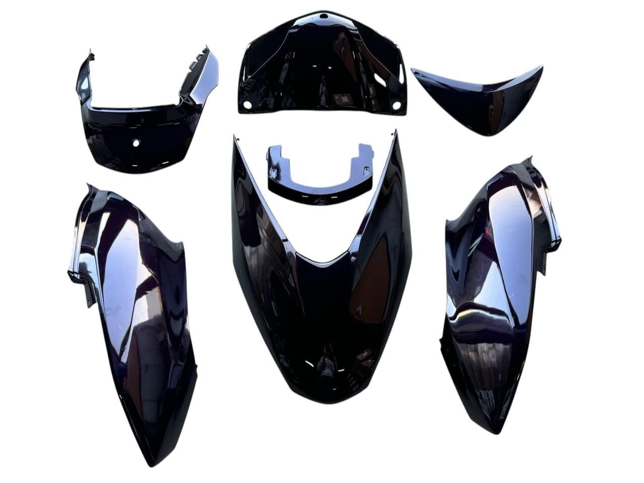 HONDA SPACY ALPHA 110 KAPORTA SET 7 PARÇA BOYALI AKSAM MOR