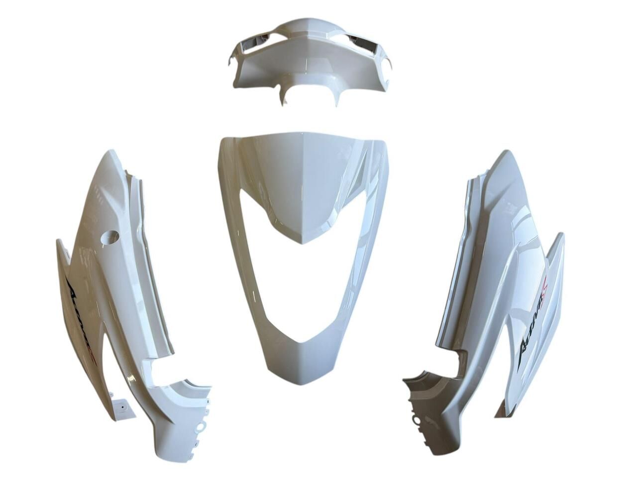 HONDA ACTİVA S  KAPORTA SET 4 PARÇA BOYALI AKSAM BEYAZ ESKİ MODEL SELE KİLİTLİ