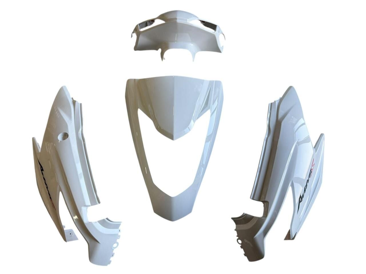 HONDA ACTİVA S  KAPORTA SET 4 PARÇA BOYALI AKSAM BEYAZ ESKİ MODEL SELE KİLİTLİ