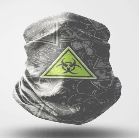 MOTOSİKLET BANDANA BUFF BOYUNLUK UNİSEX DANGER