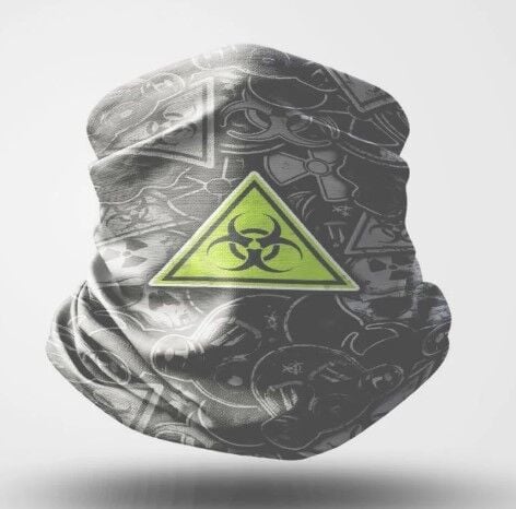 MOTOSİKLET BANDANA BUFF BOYUNLUK UNİSEX DANGER