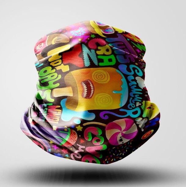 MOTOSİKLET BANDANA BUFF BOYUNLUK UNİSEX SUGAR