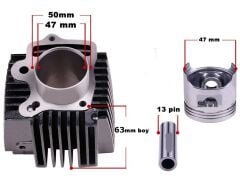 CUP 50cc için 80cc SİLİNDİR PİSTON TAKIM