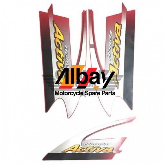 HONDA ACTİVA STİCKER SET KIRMIZI