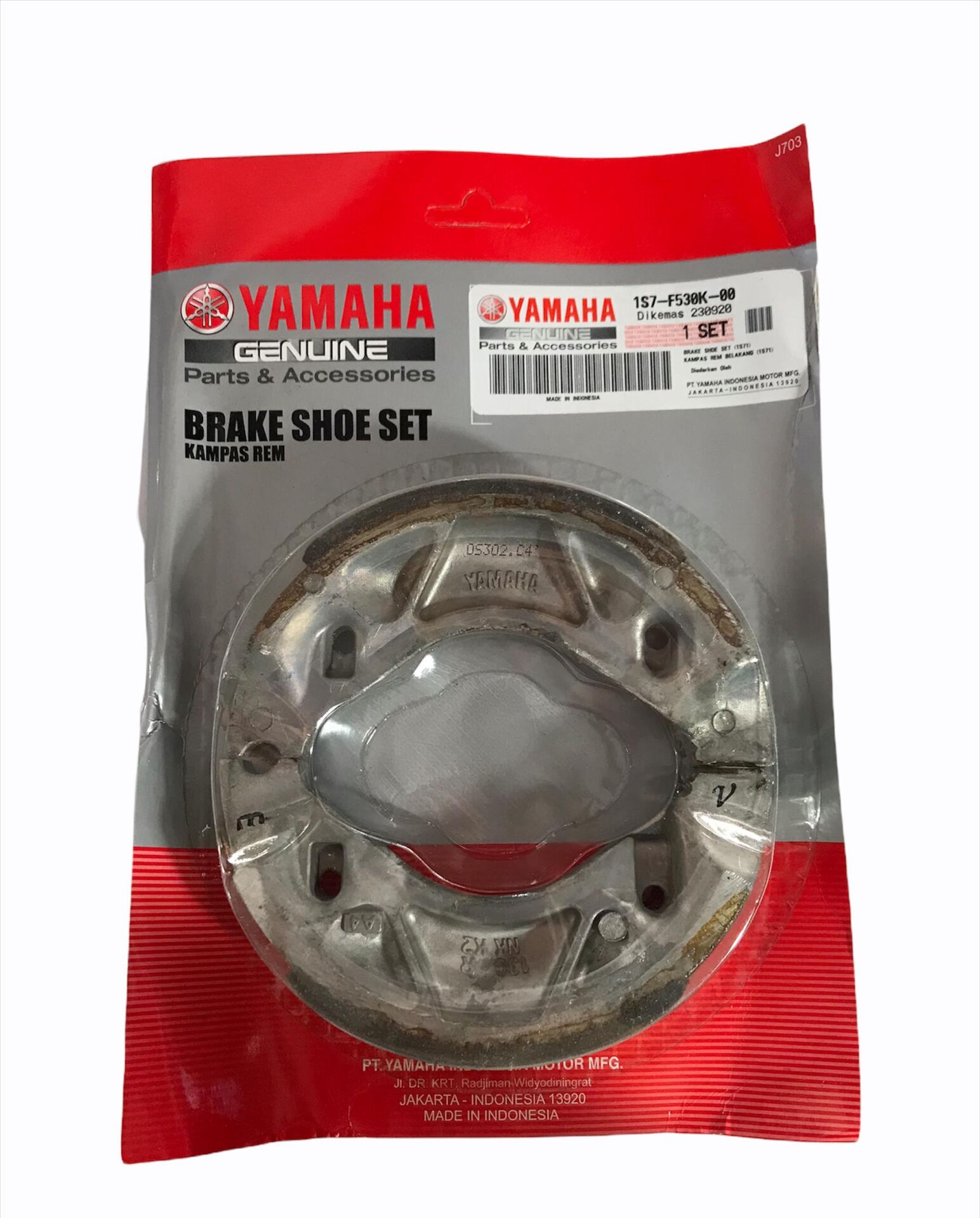 YAMAHA CRYPTON C8 ARKA FREN BALATA ORJİNAL
