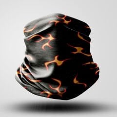 MOTOSİKLET BANDANA BUFF BOYUNLUK UNİSEX ALEV