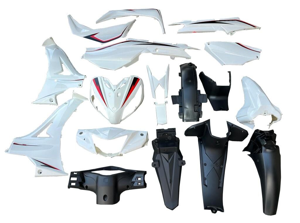 KUBA EGE KAPORTA SET BEYAZ