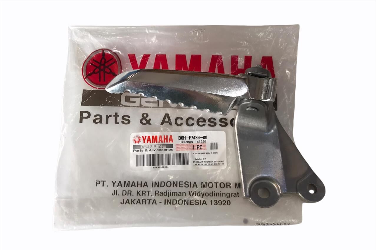 YAMAHA NMAX 125 155 ARKA BASAMAK VE BRAKETİ KOMPLE SOL ORJİNAL 2021-2022