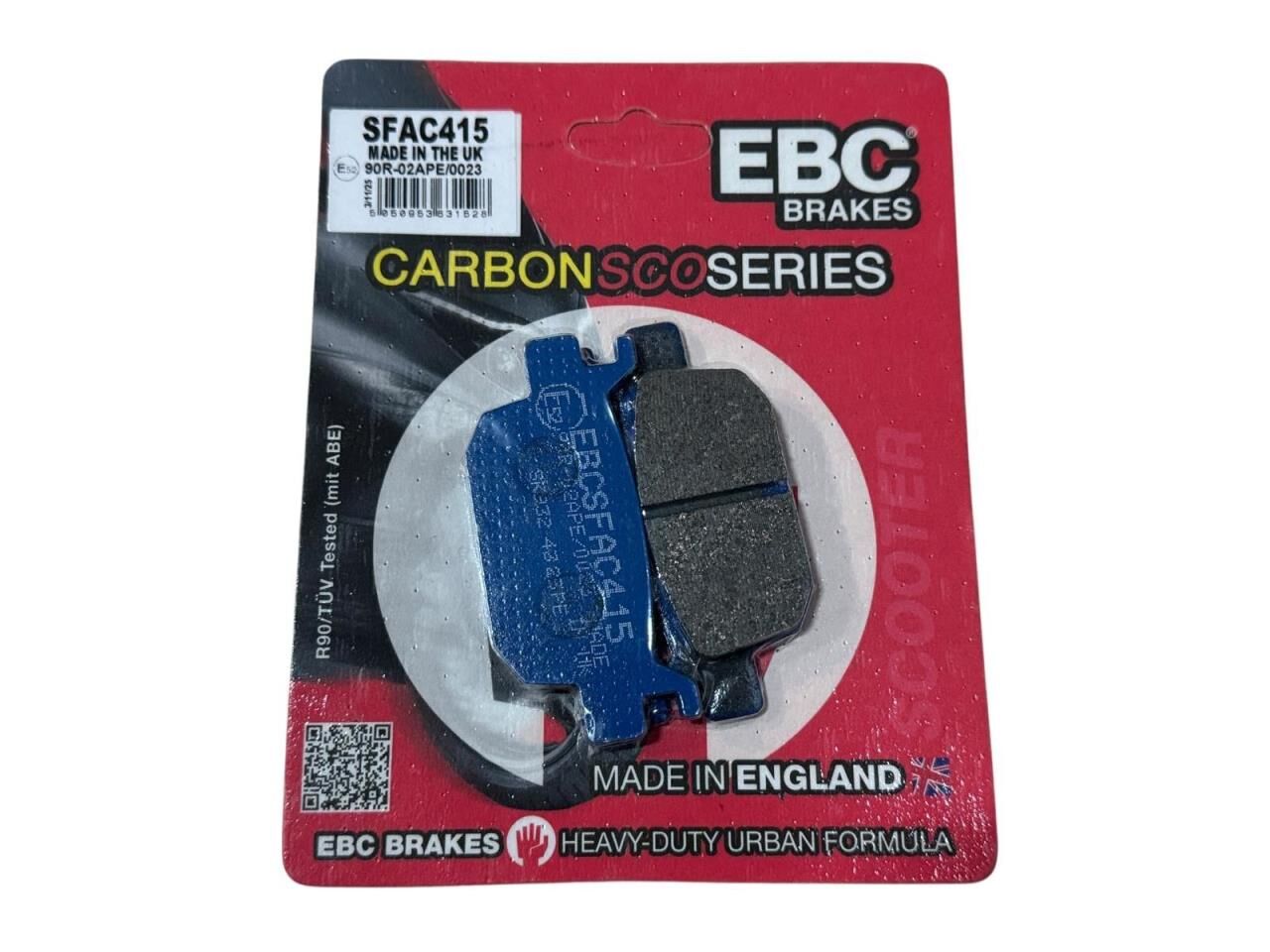 HONDA FORZA 250 ARKA FREN BALATASI EBC 2018-2024